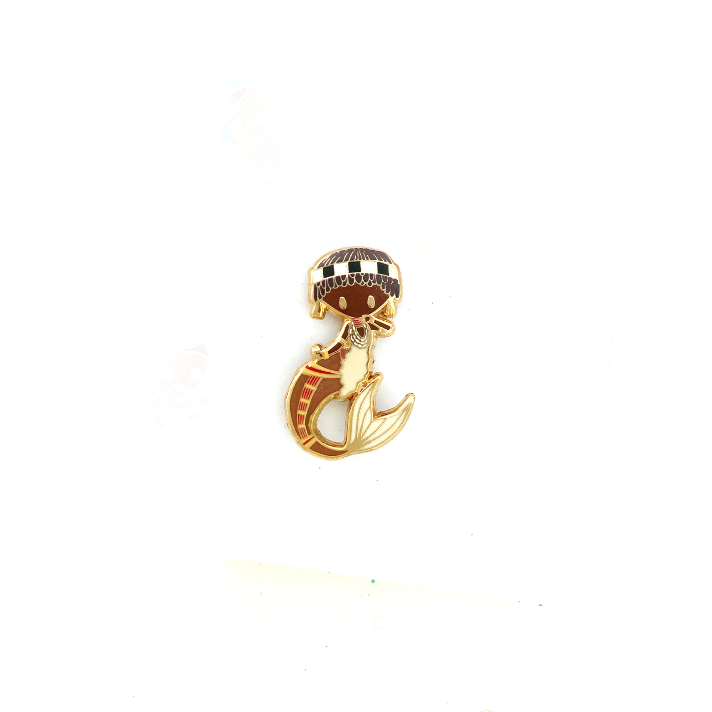 Mermaid of Hamar Tribe Pin