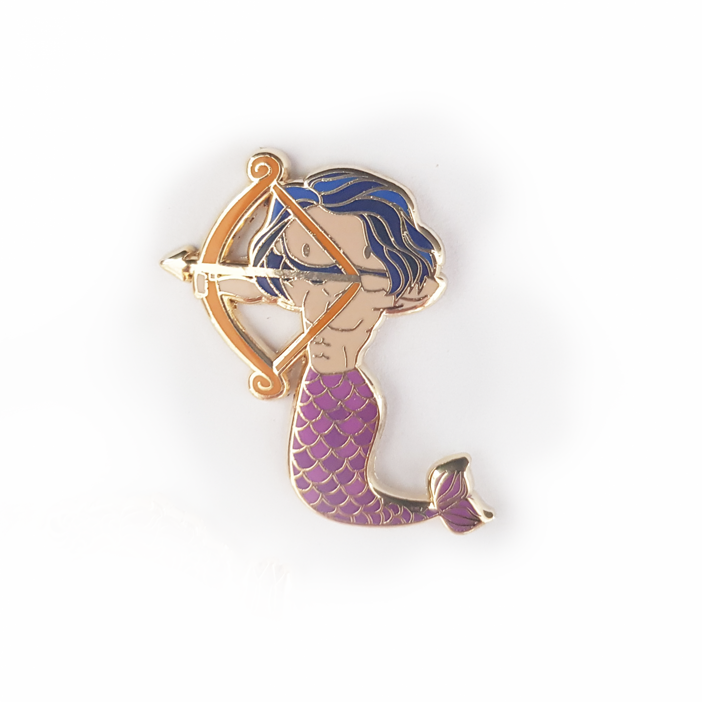 Sagittarius Merman Pin