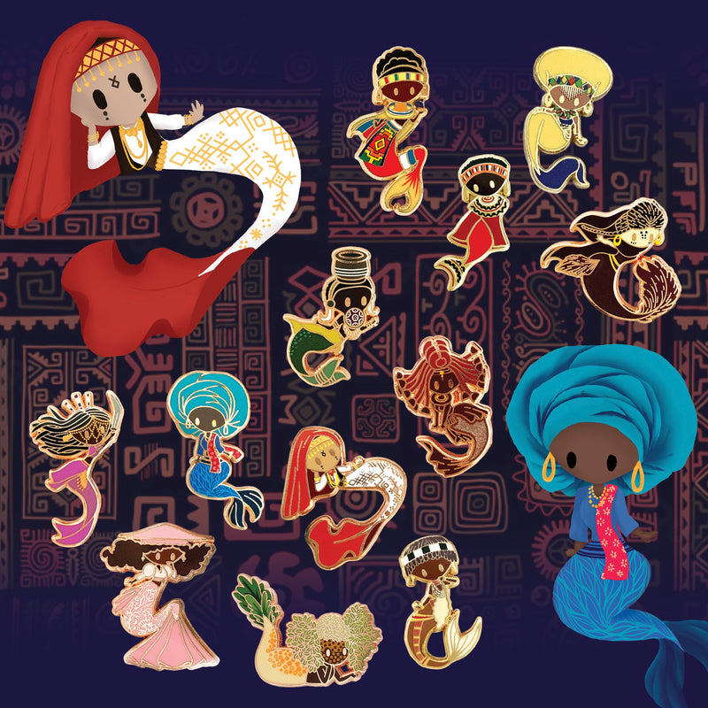 Mermaids of the World Set 2 African Tribes