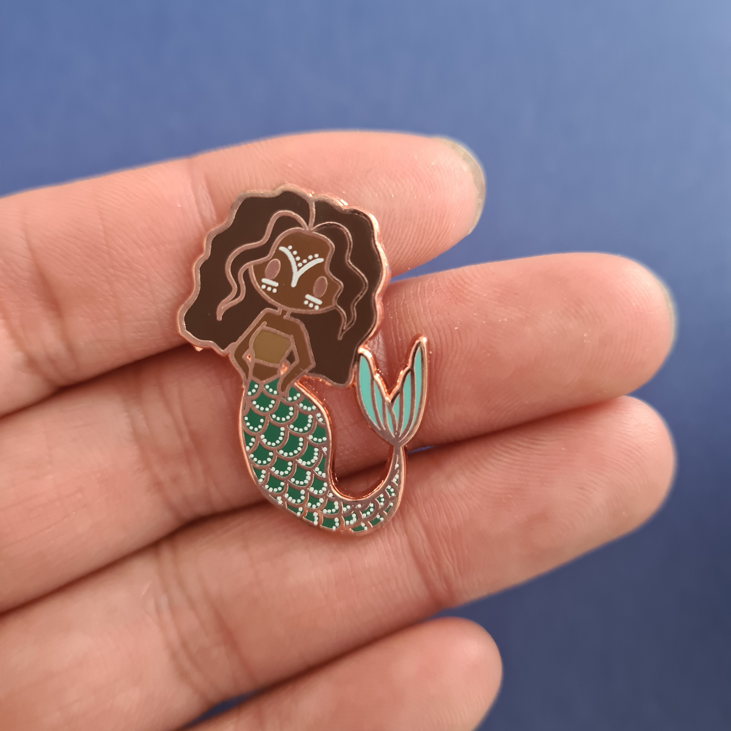 Aboriginal Mermaid of Australia Pin
