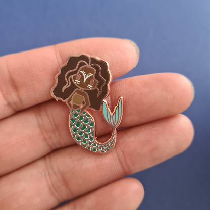 Aboriginal Mermaid of Australia Pin