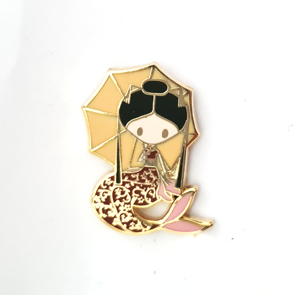 Mermaid of China Pin