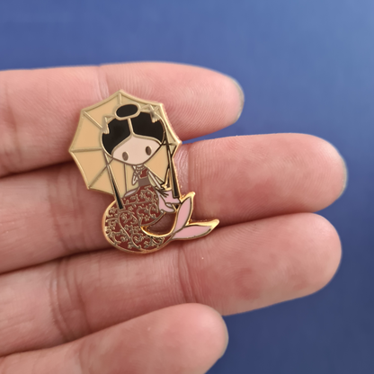 Mermaid of China Pin