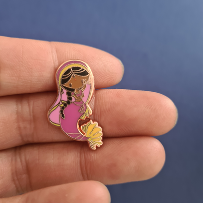 Mermaid of India Pin