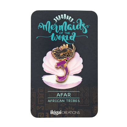 Mermaid of Afar Tribe Pin