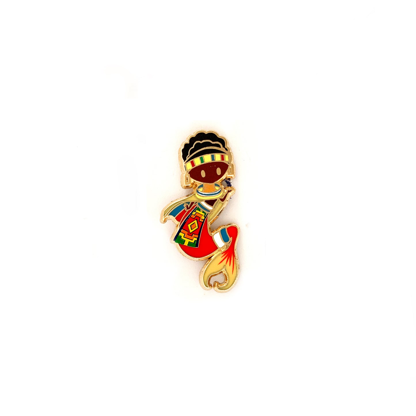 Mermaid of Ndebele Tribe Pin