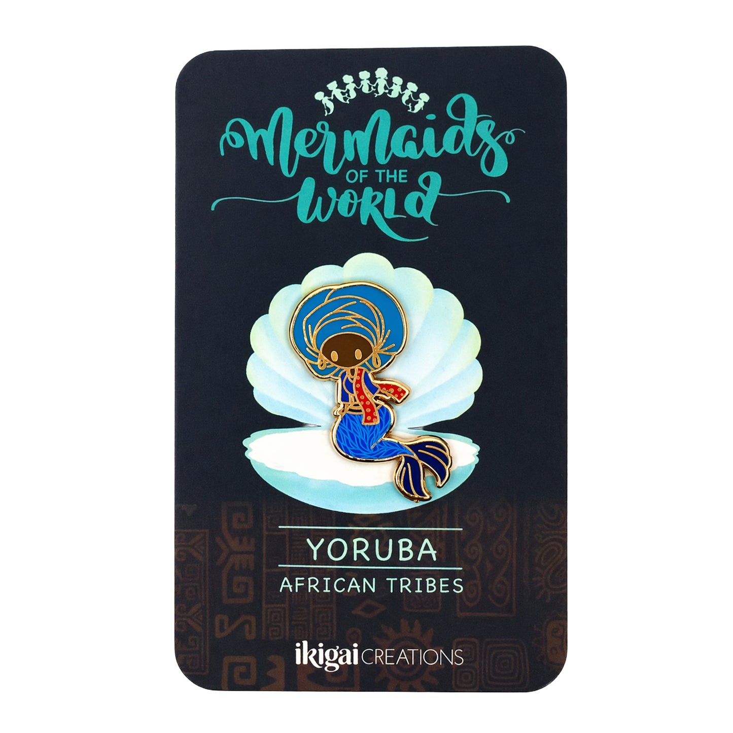 Mermaids of the World - Set 2 African Tribes (12 Pins)