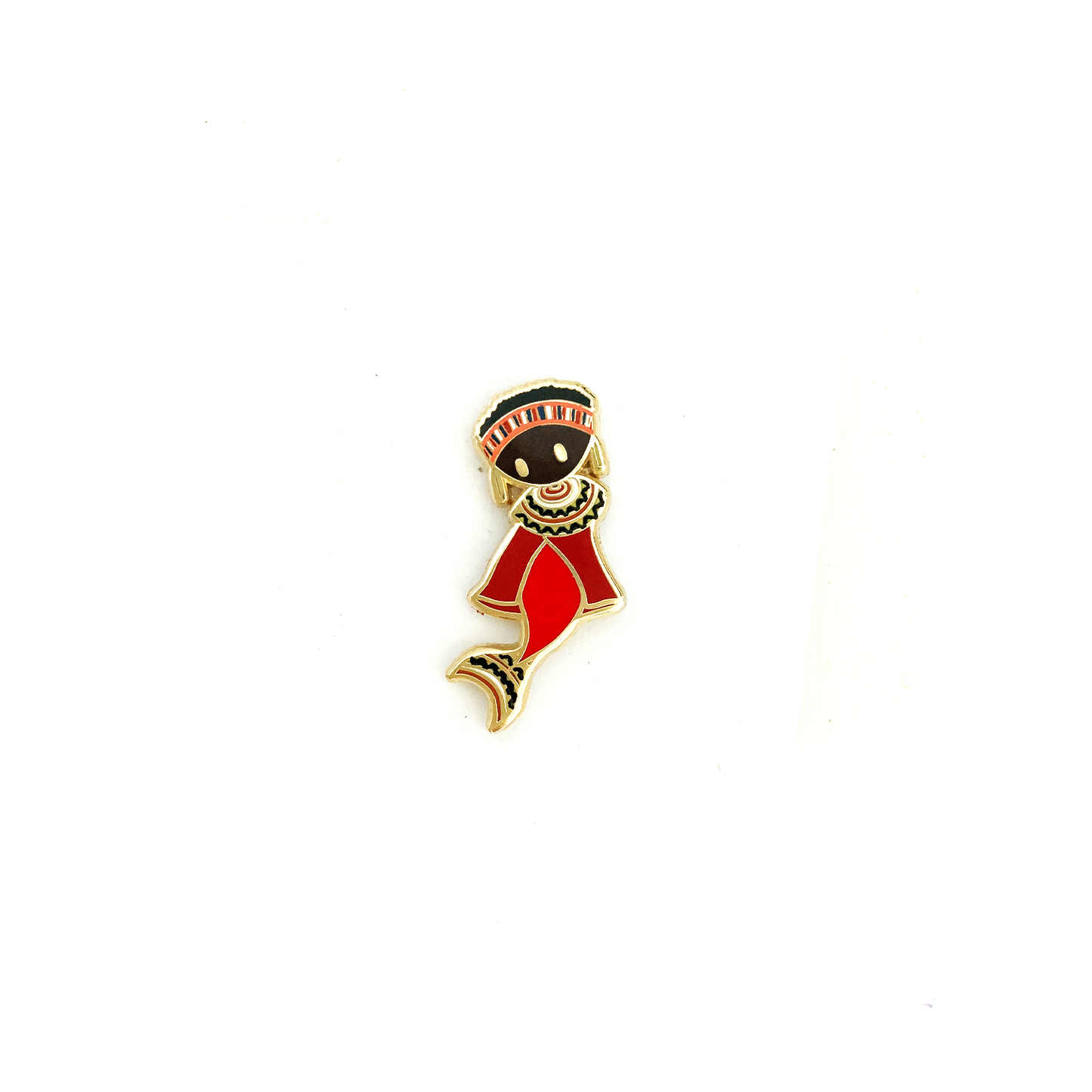 Mermaid of Maasai Tribe Pin