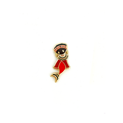 Mermaid of Maasai Tribe Pin