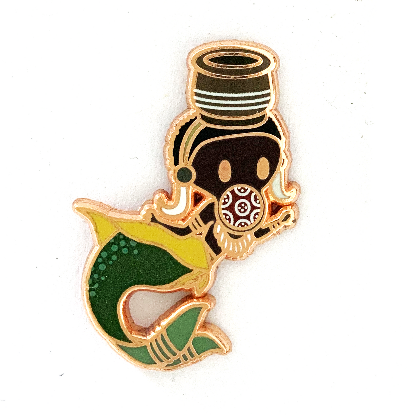 Mermaid of Mursi Tribe Pin