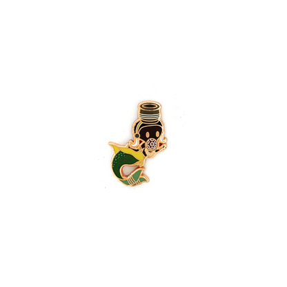 Mermaid of Mursi Tribe Pin