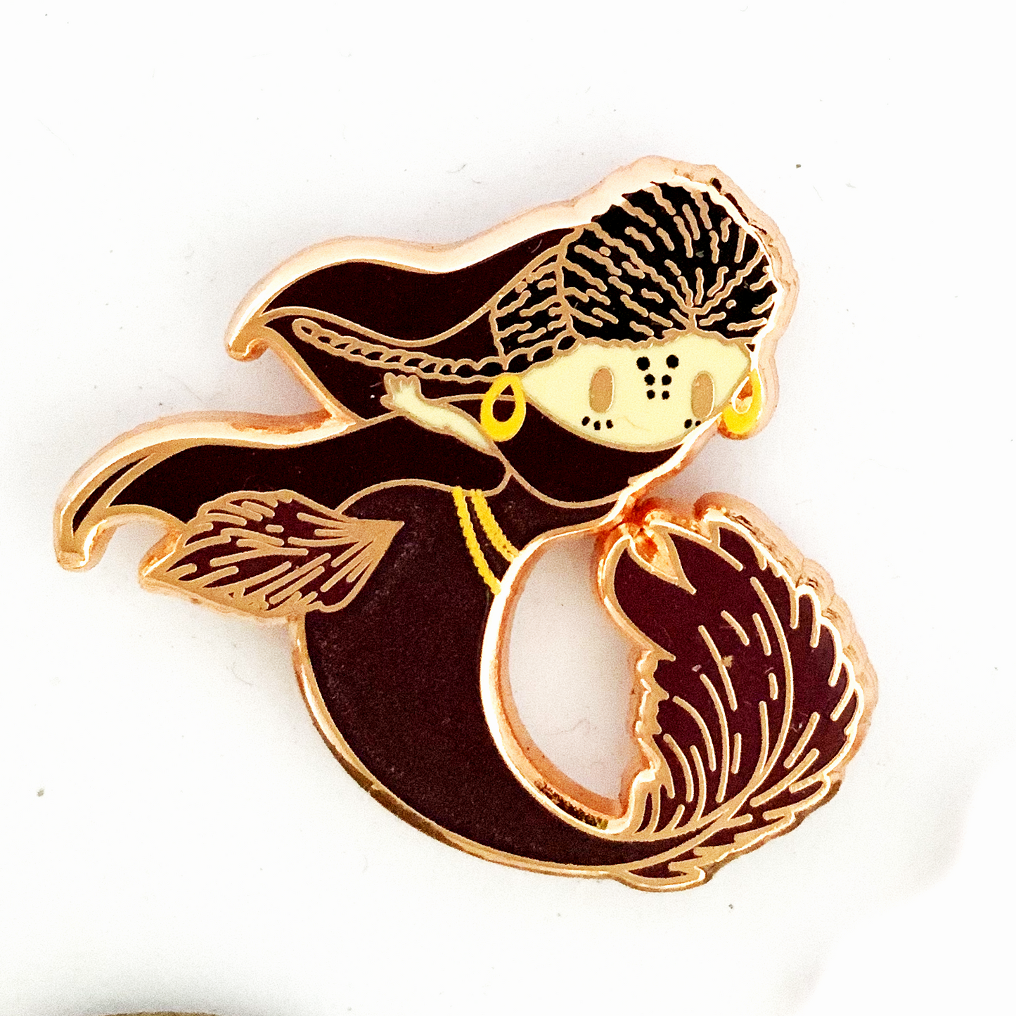 Mermaid of Wodaabe Tribe Pin