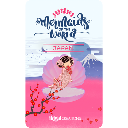 Mermaid of Japan Pin