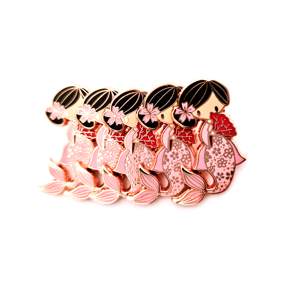 Mermaid of Japan Pin