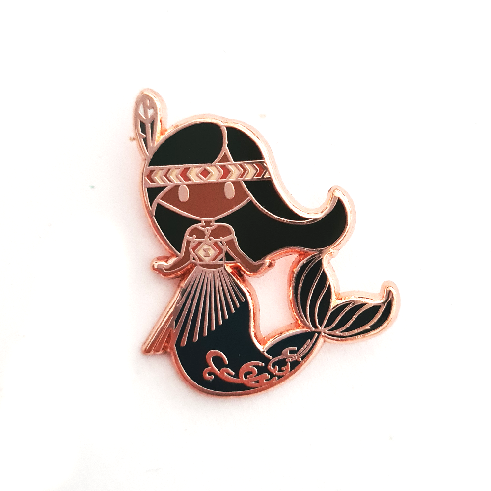 Maori Mermaid of New Zealand Pin