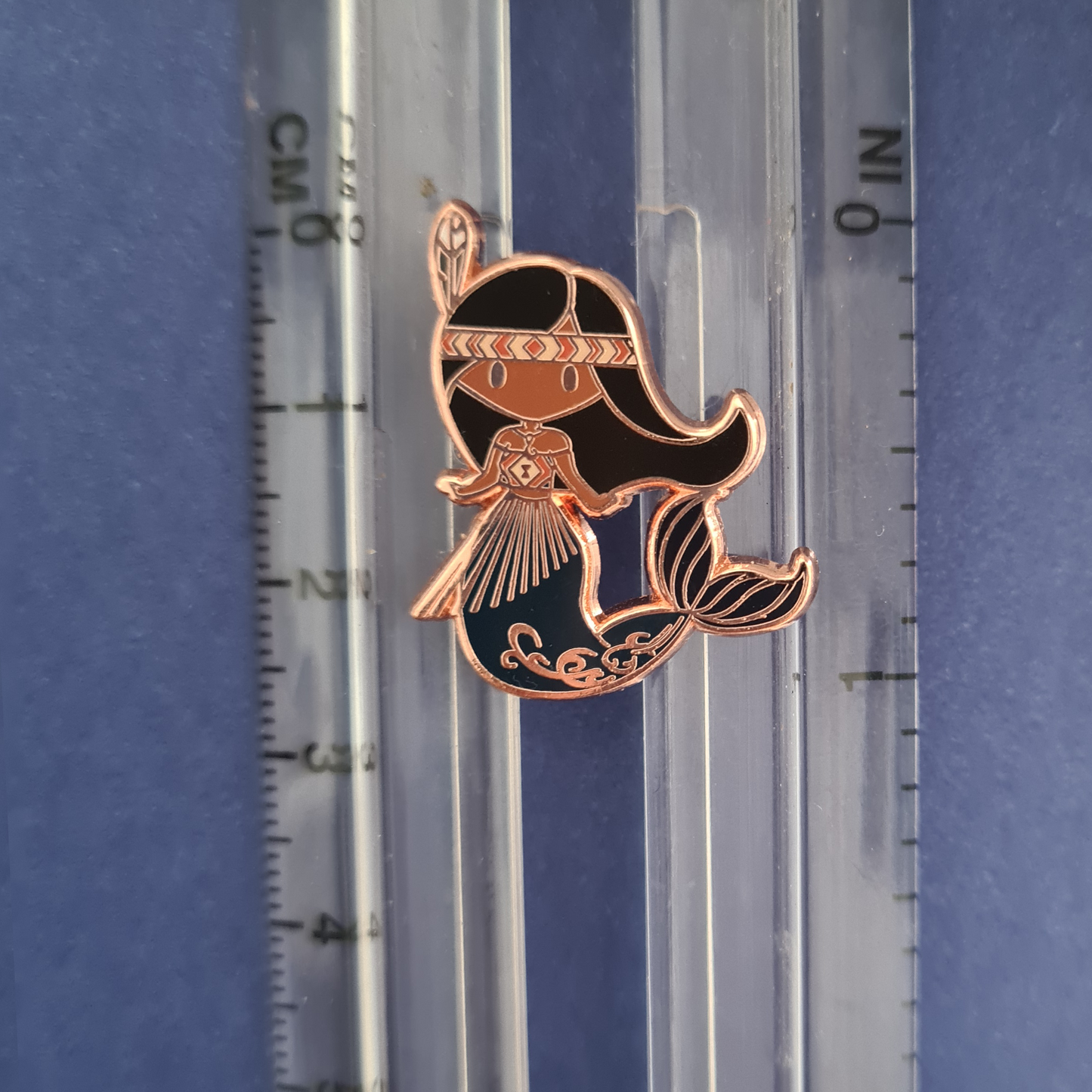 Maori Mermaid of New Zealand Pin
