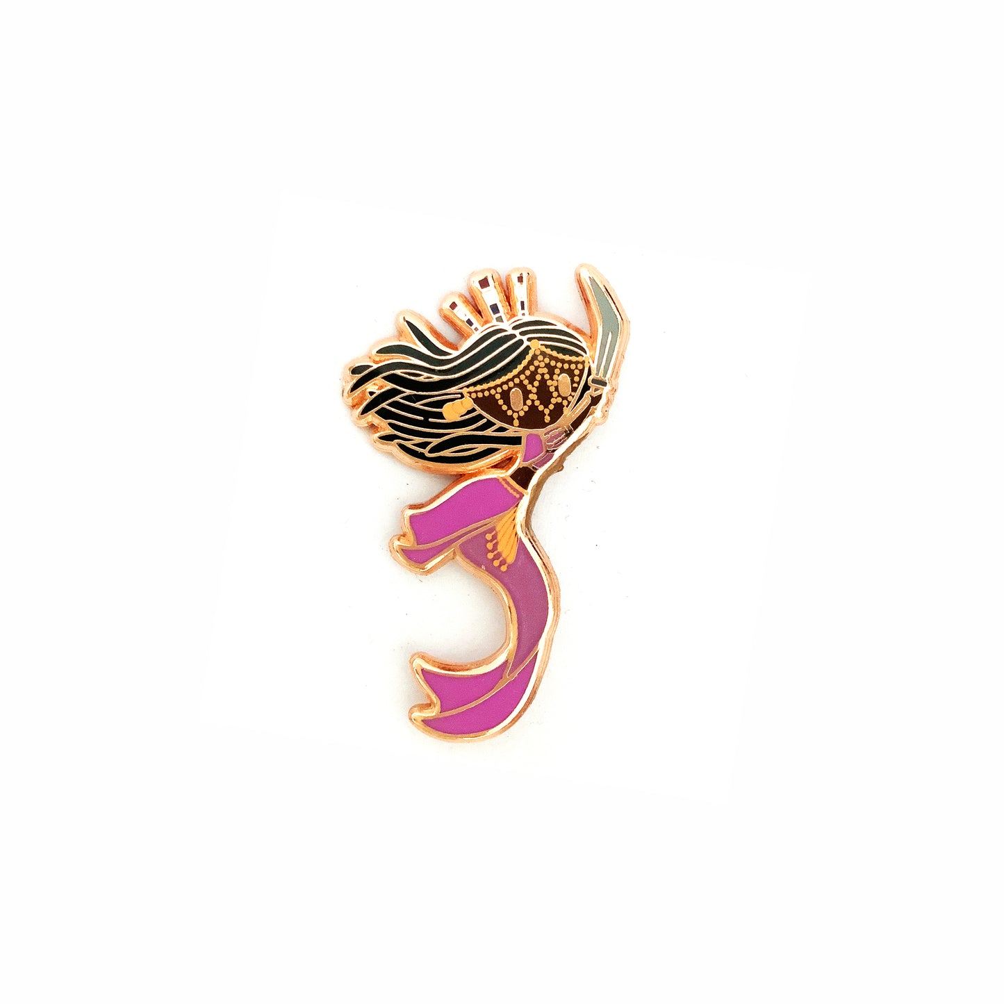 Mermaid of Afar Tribe Pin
