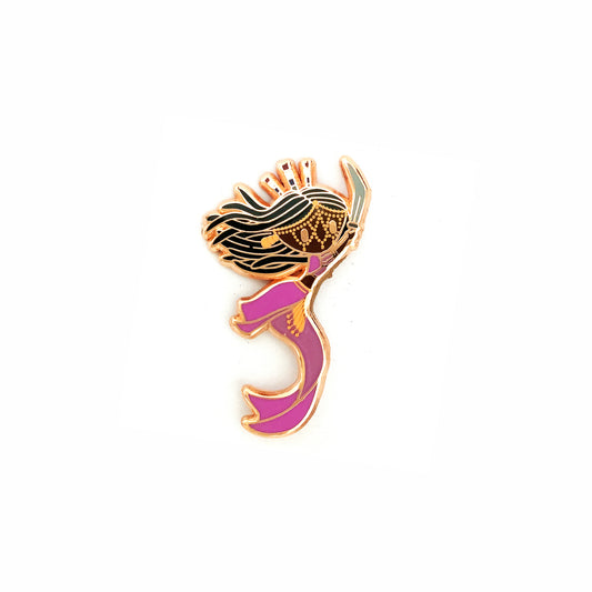 Mermaid of Afar Tribe Pin