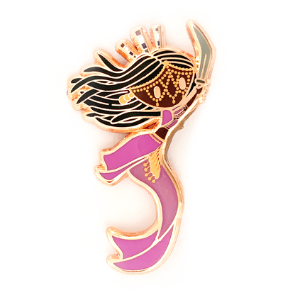 Mermaid of Afar Tribe Pin