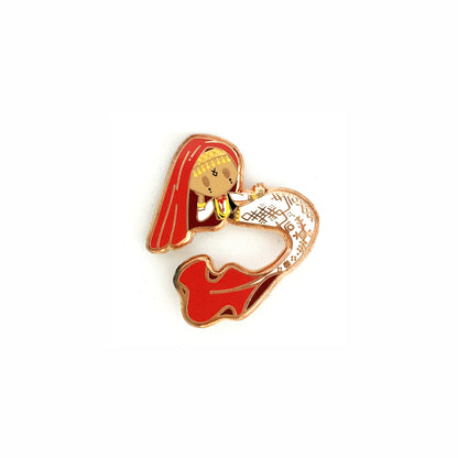 Mermaid of Amazigh Tribe Pin