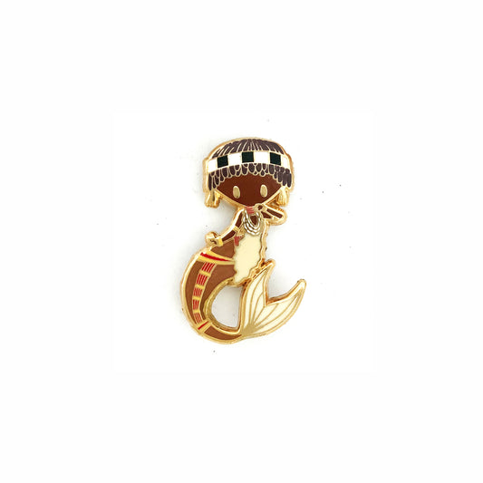 Mermaid of Hamar Tribe Pin