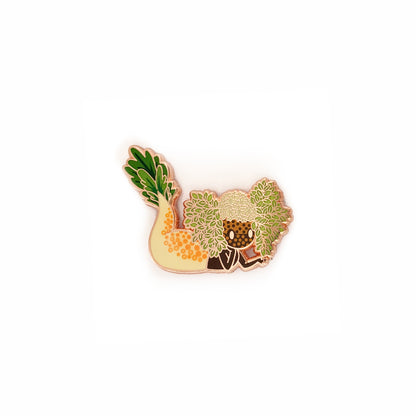 Mermaid of Suri Tribe Pin