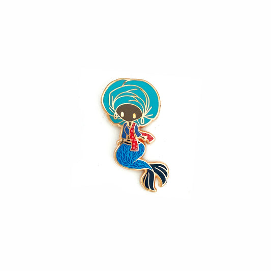 Mermaid of Yoruba Tribe Pin