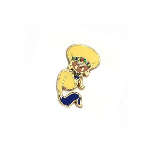 Mermaid of Zulu Tribe Pin