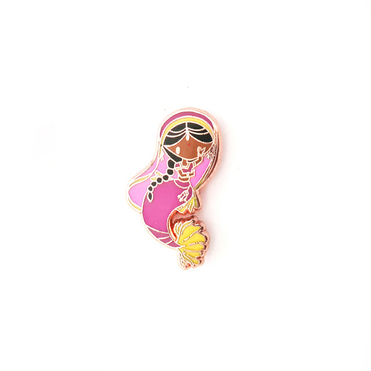 Mermaid of India Pin