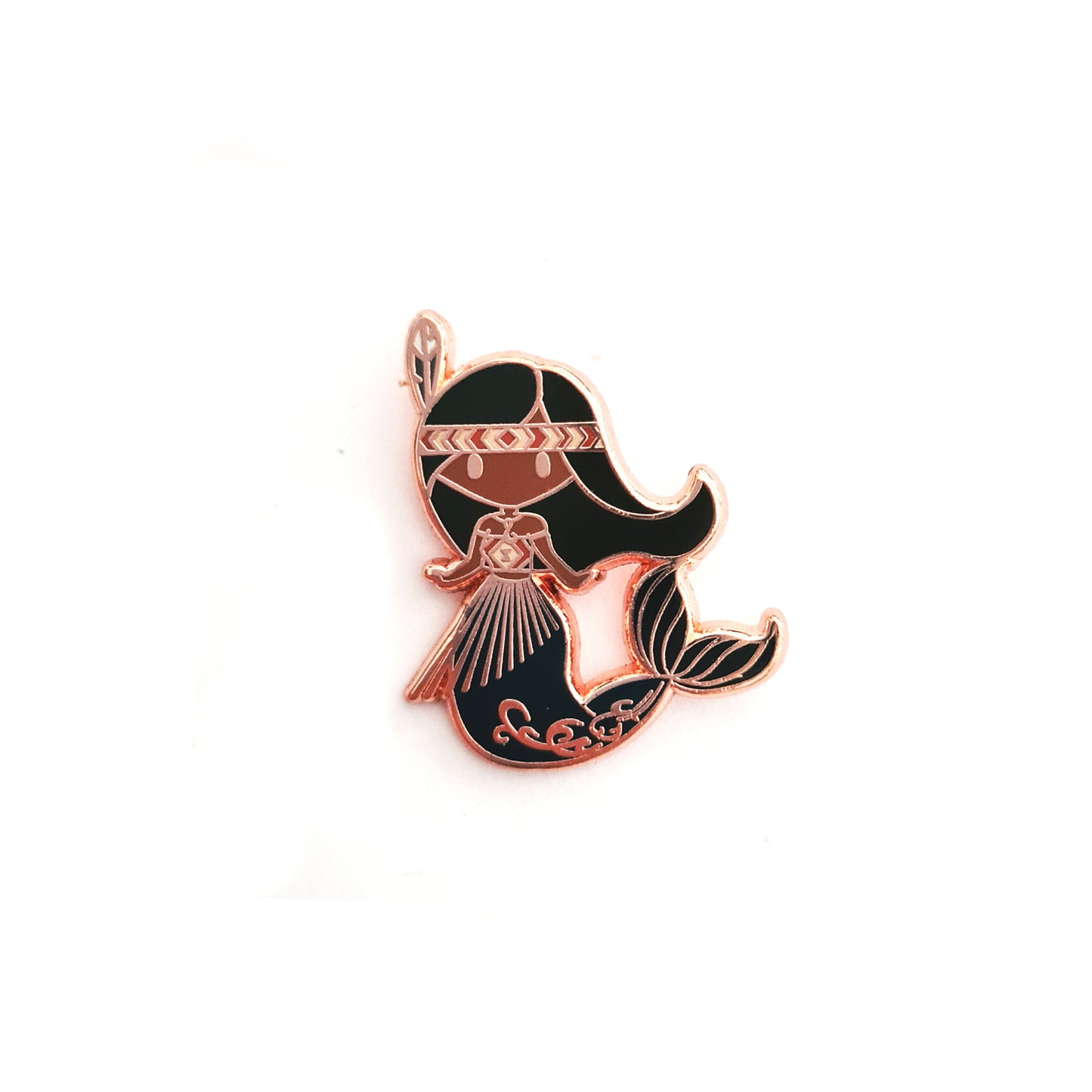 Maori Mermaid of New Zealand Pin