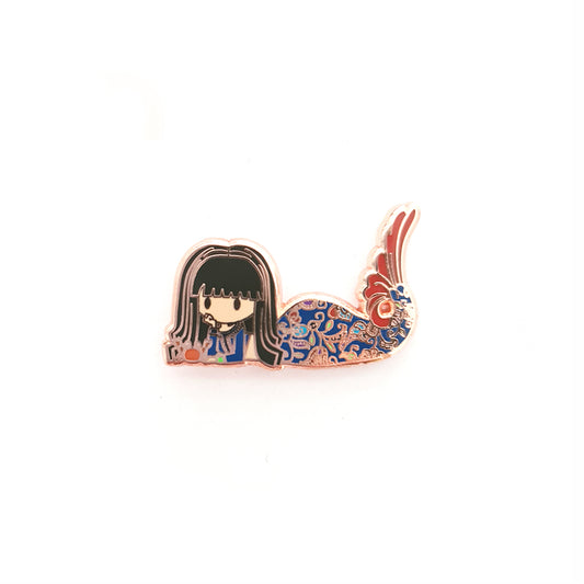 Mermaid of Singapore Pin