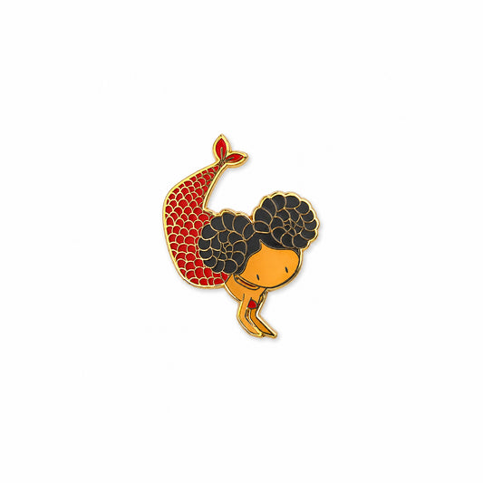 Aries Mermaid Pin