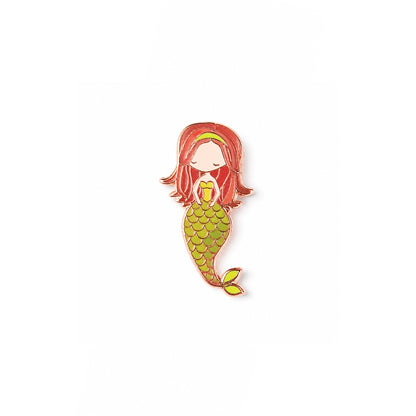 Virgo Mermaid Pin