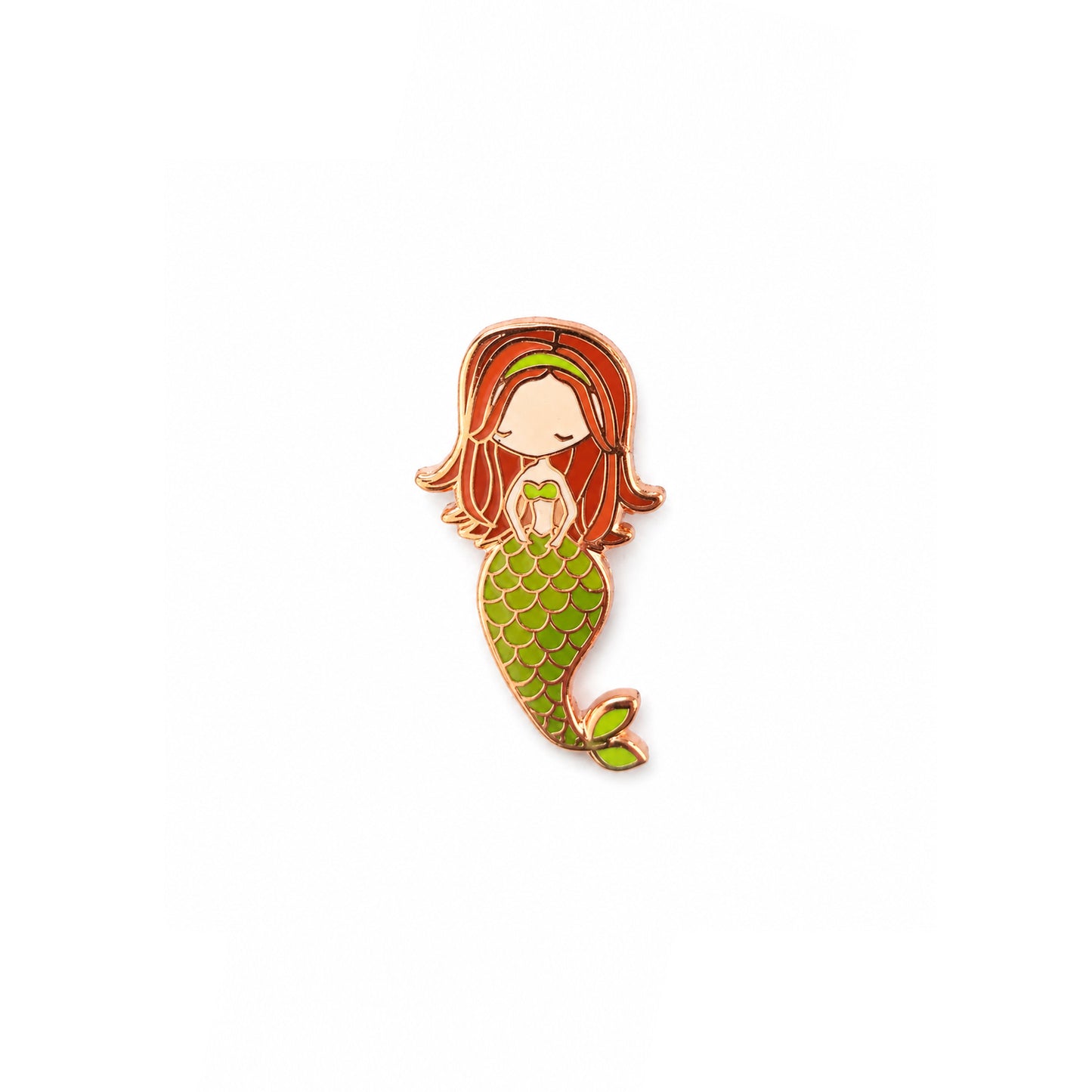 Virgo Mermaid Pin
