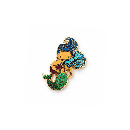 Aquarius Merman Pin