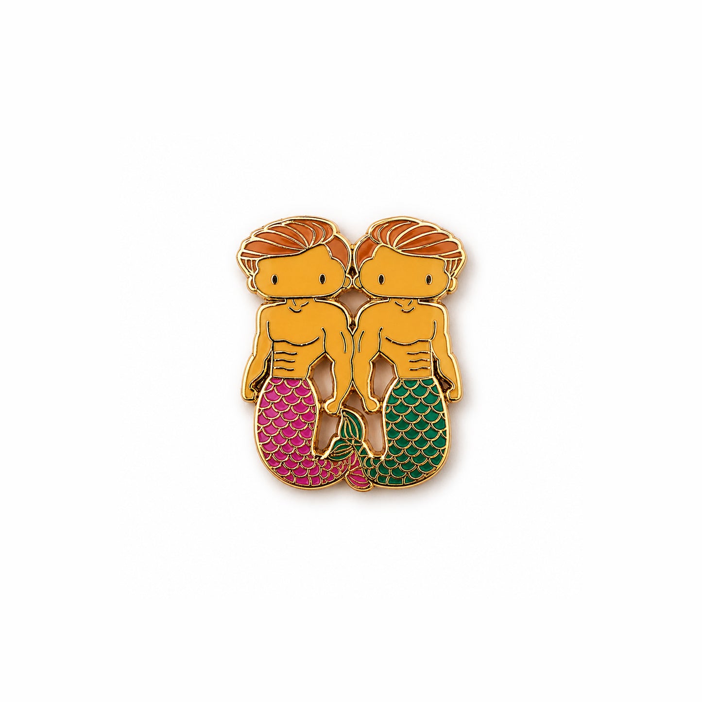 Gemini Merman Pin