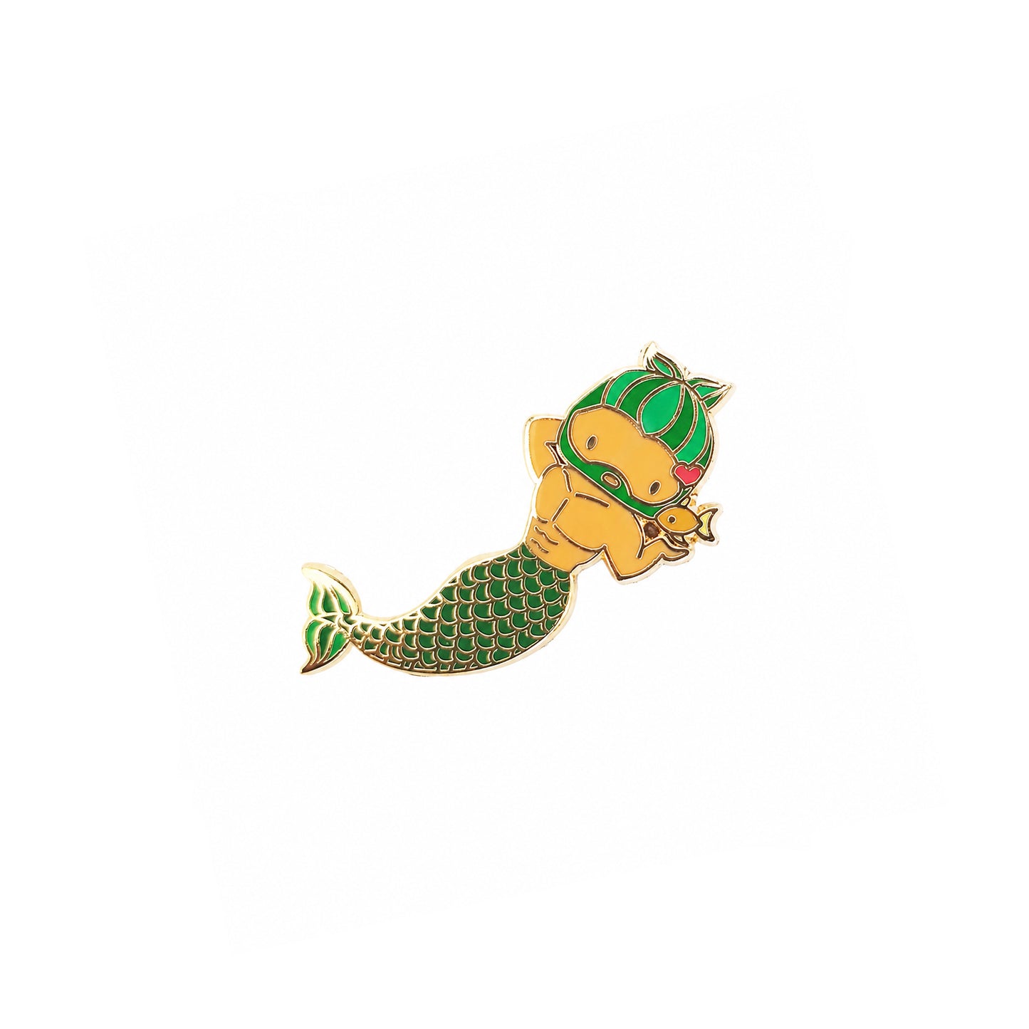 Pisces Merman Pin