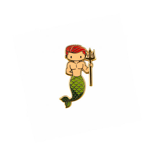 Virgo Merman Pin