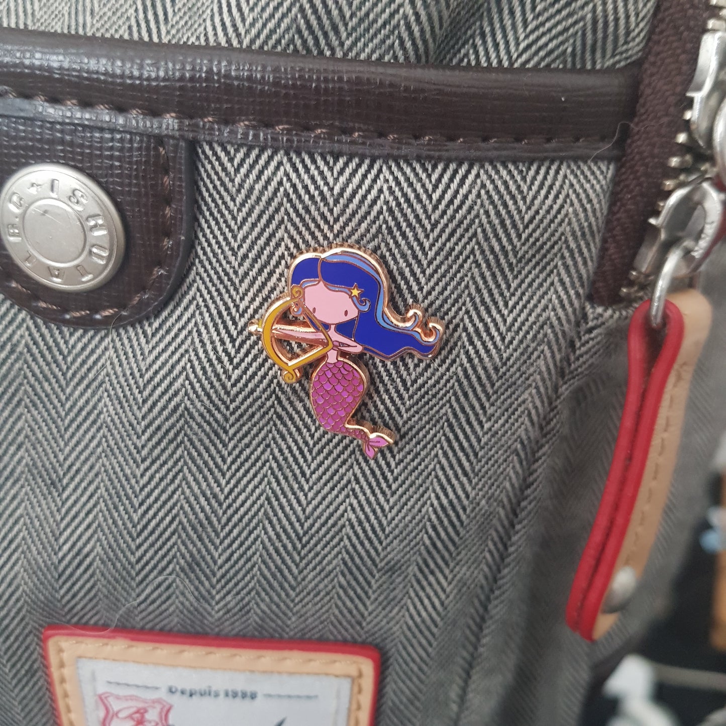 Sagittarius Mermaid Pin