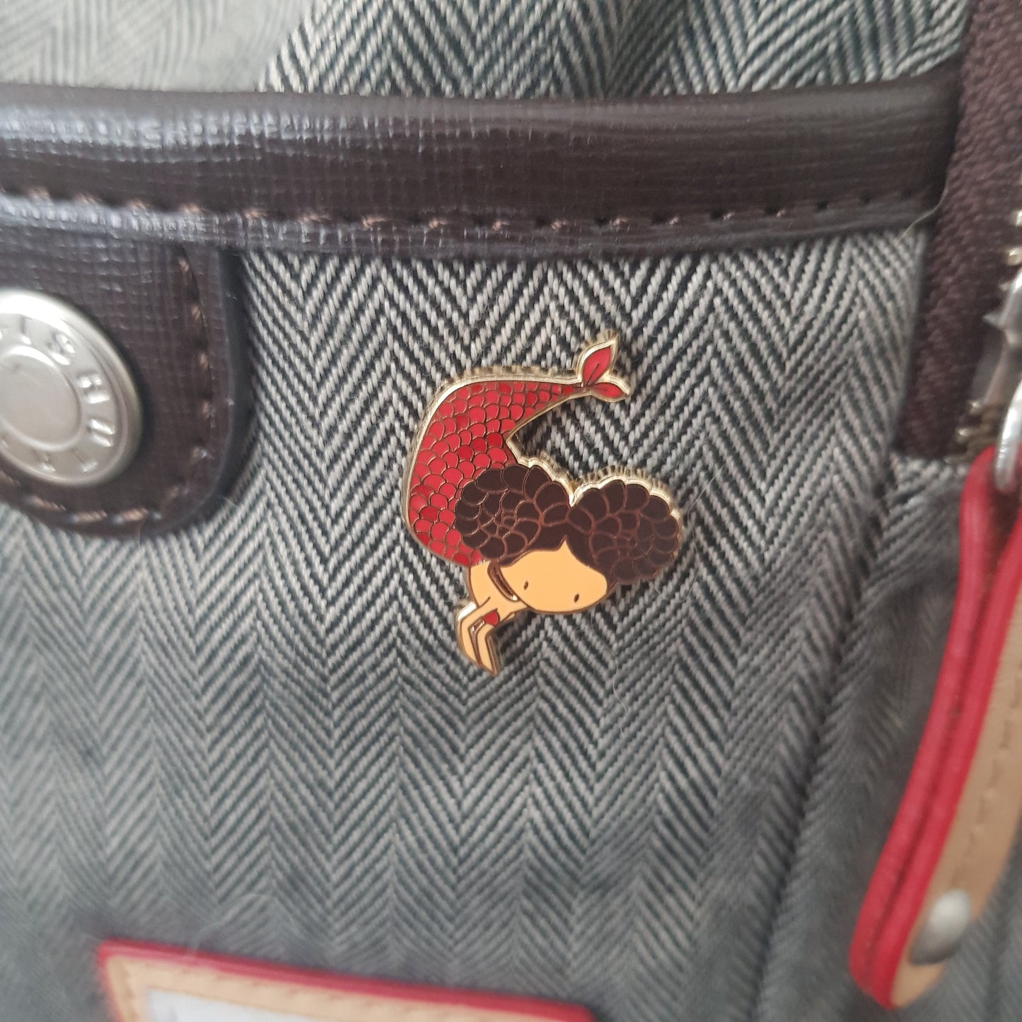 Aries Mermaid Pin