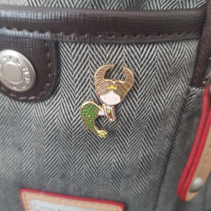 Taurus Mermaid Pin