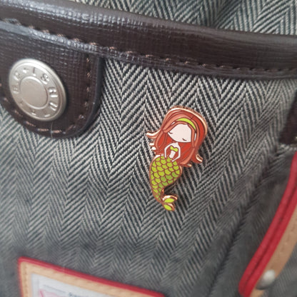 Virgo Mermaid Pin