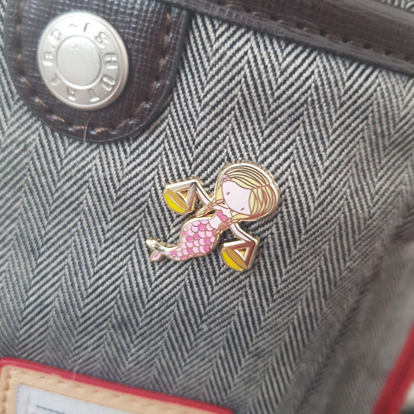 Libra Mermaid Pin