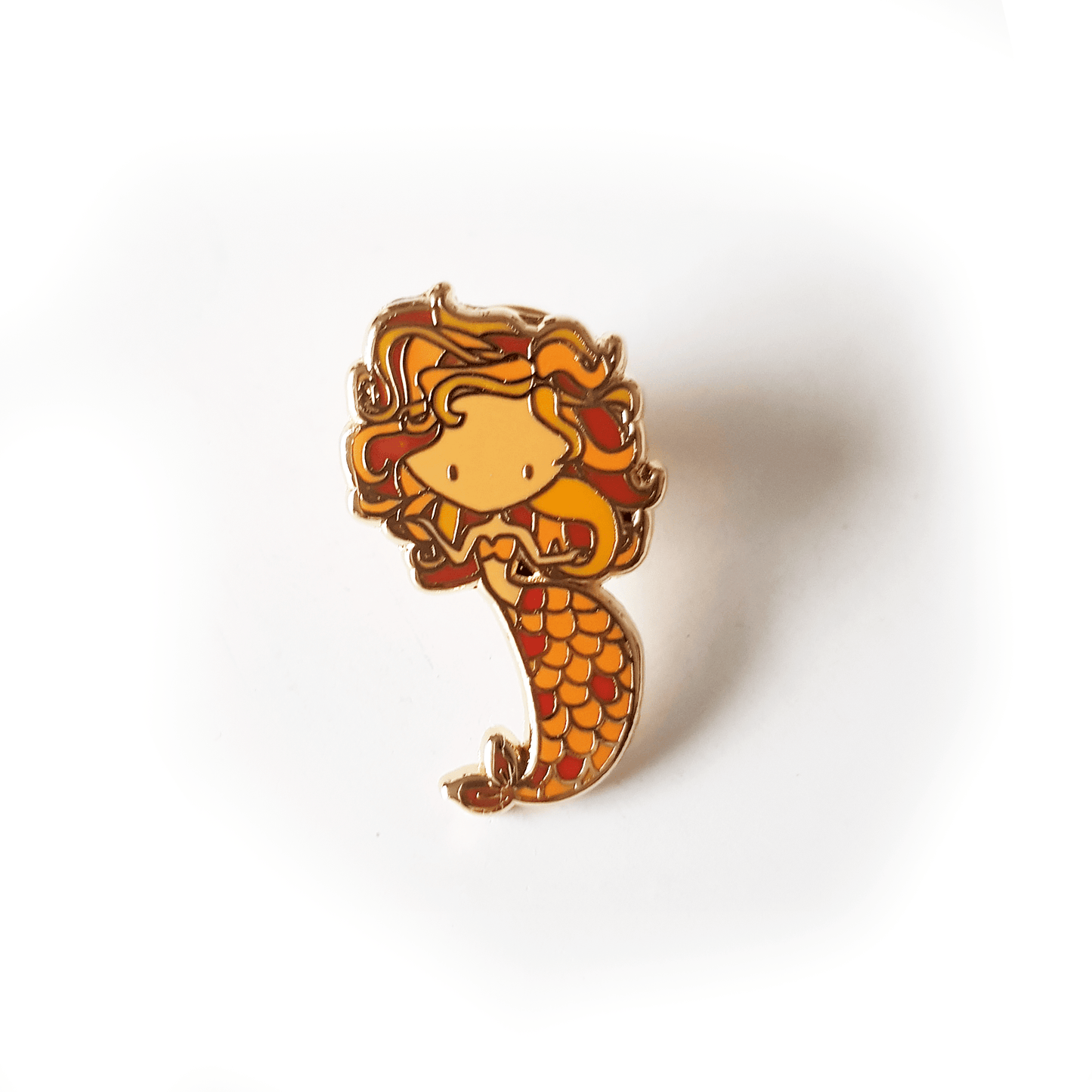 Leo Zodiac Mermaid Enamel Pin