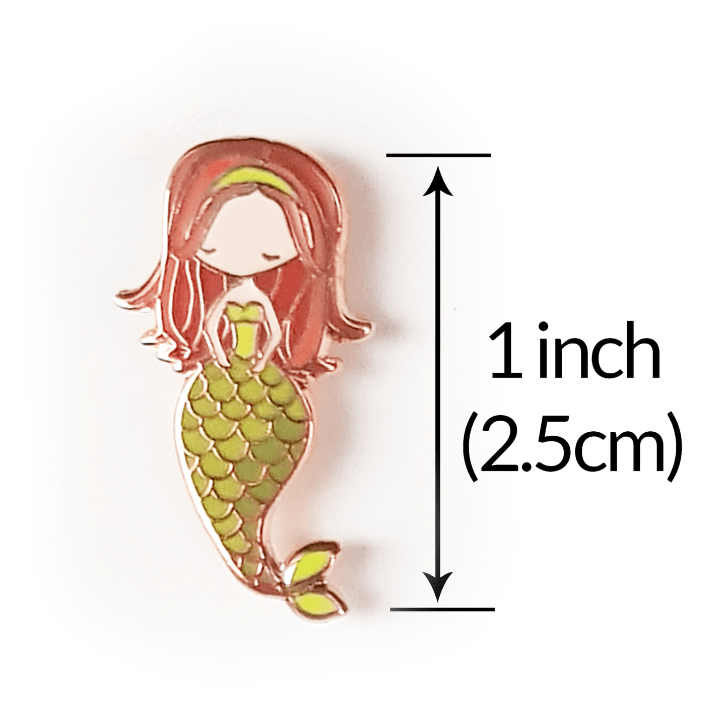 Virgo Mermaid Pin