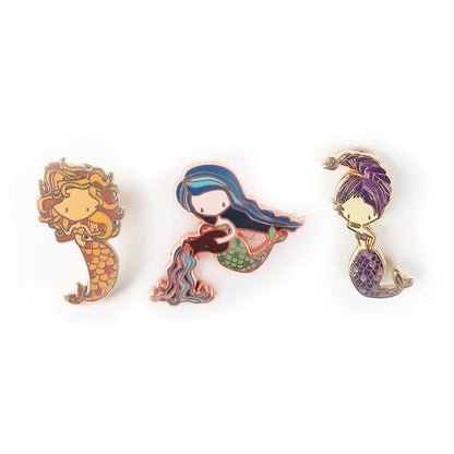 Zodiac Mermaids Set (12 Pins)