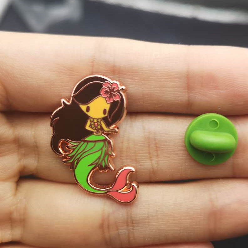 Mermaid of Hawaii Pin