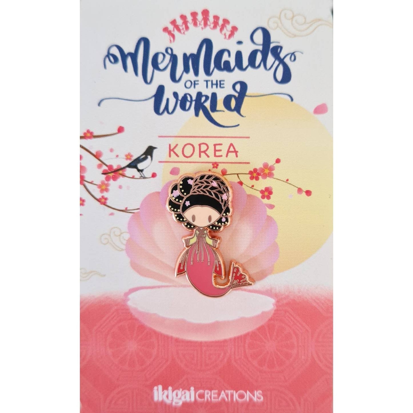 Mermaid of Korea Pin