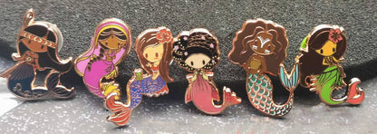 Mermaids of the World - Set 1 (12 Pins)