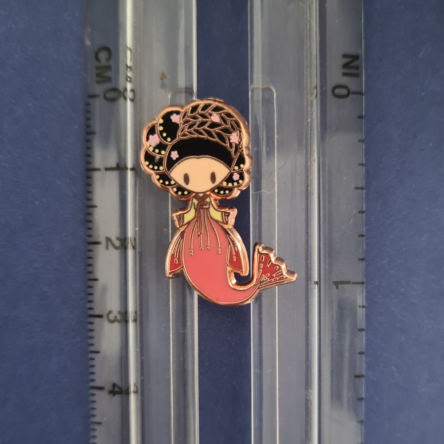 Mermaid of Korea Pin